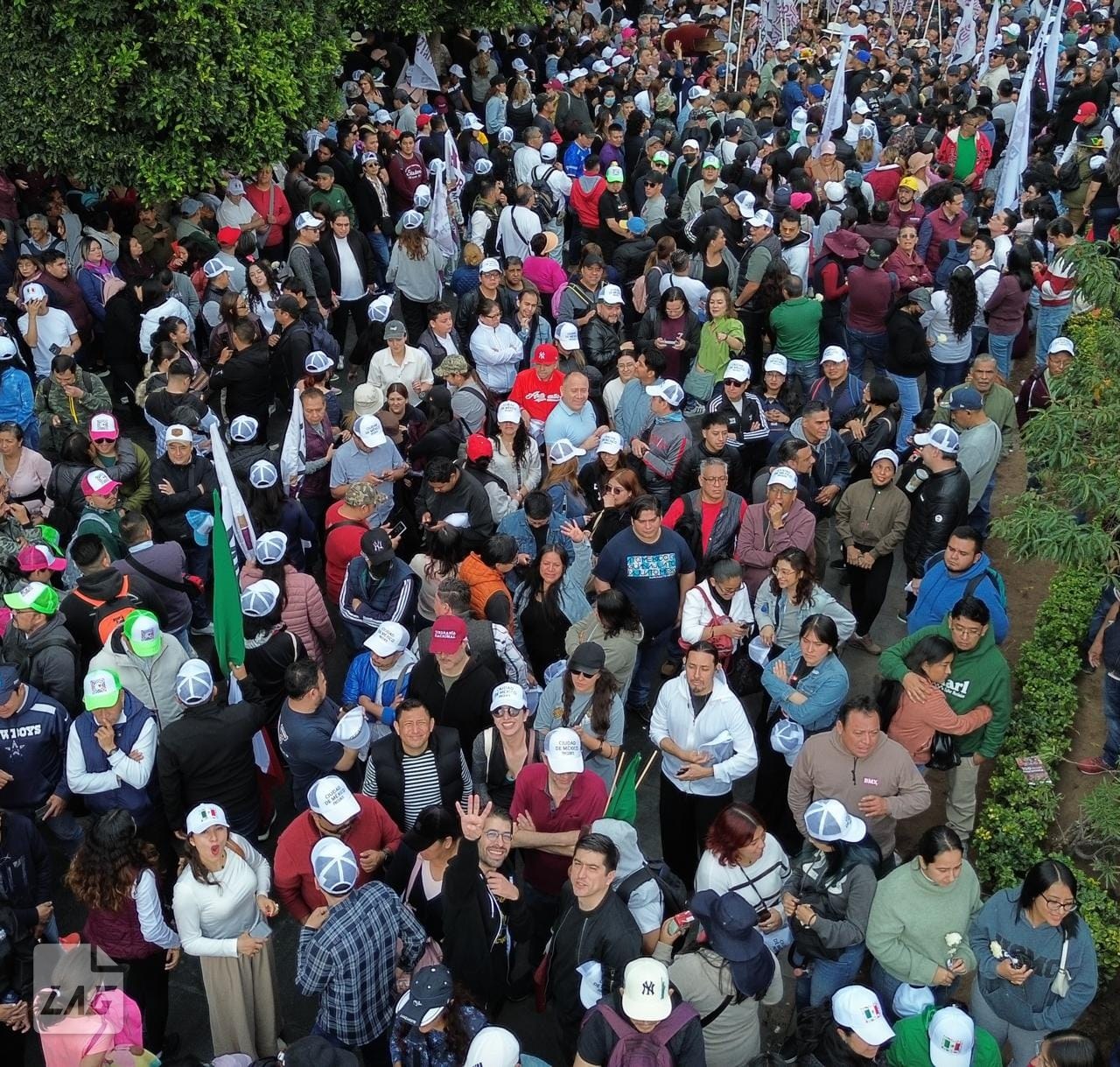 Evento multitudinario en la ciudad